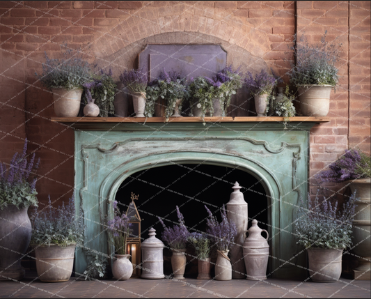 LAVENDER FIREPLACE 2 - PKP