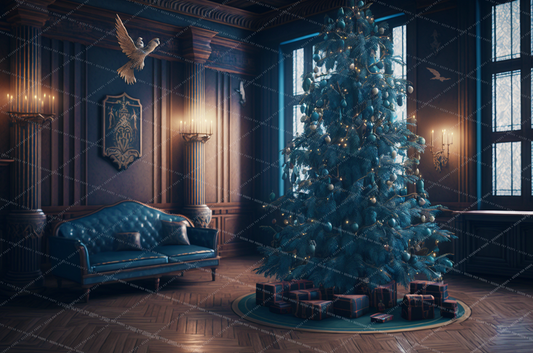 BLUE CHRISTMAS COMMON ROOM - PKP
