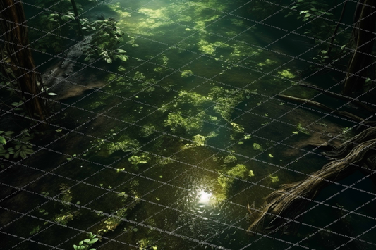 FAIRY STREAM FOREST {Floor Drop} - MJ's Timeless Treasures