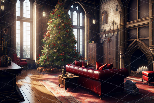 RED CHRISTMAS COMMON ROOM - PKP