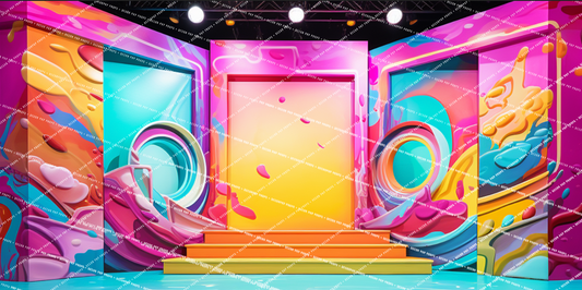 10x20 TYE DYE STAGE - PKP