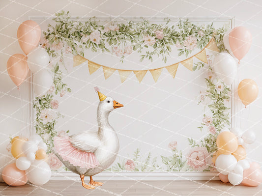 Tutu Goose Watercolor - PKP