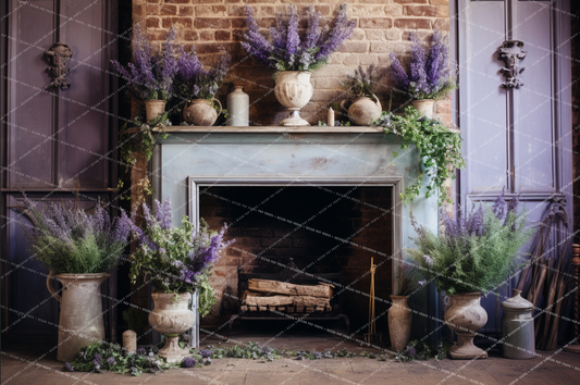 LAVENDER FIREPLACE - PKP