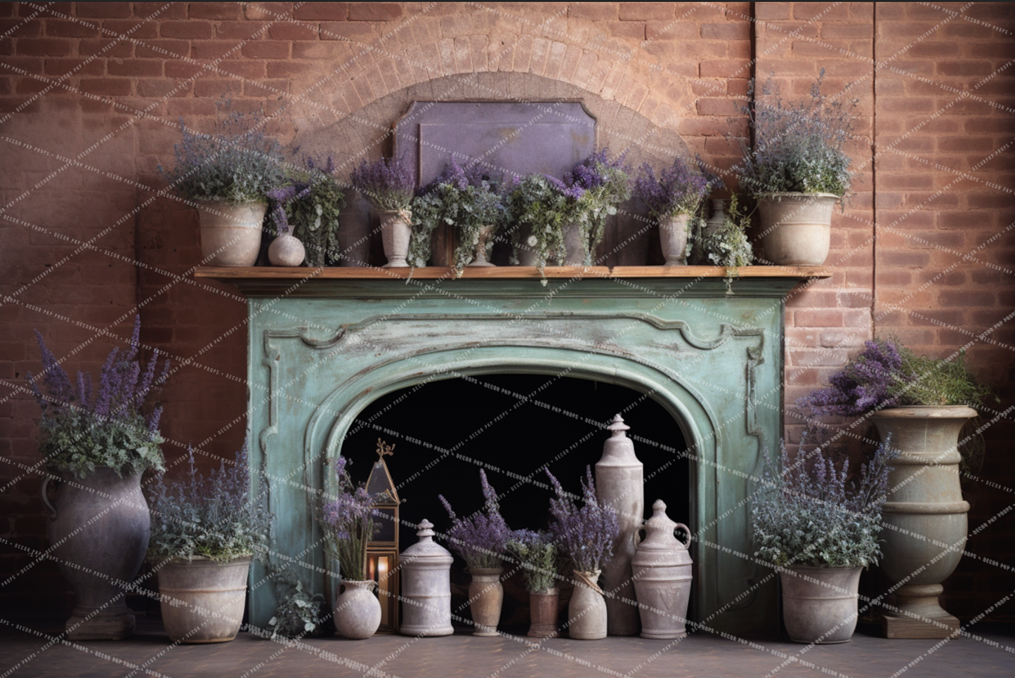 LAVENDER FIREPLACE 2 - PKP