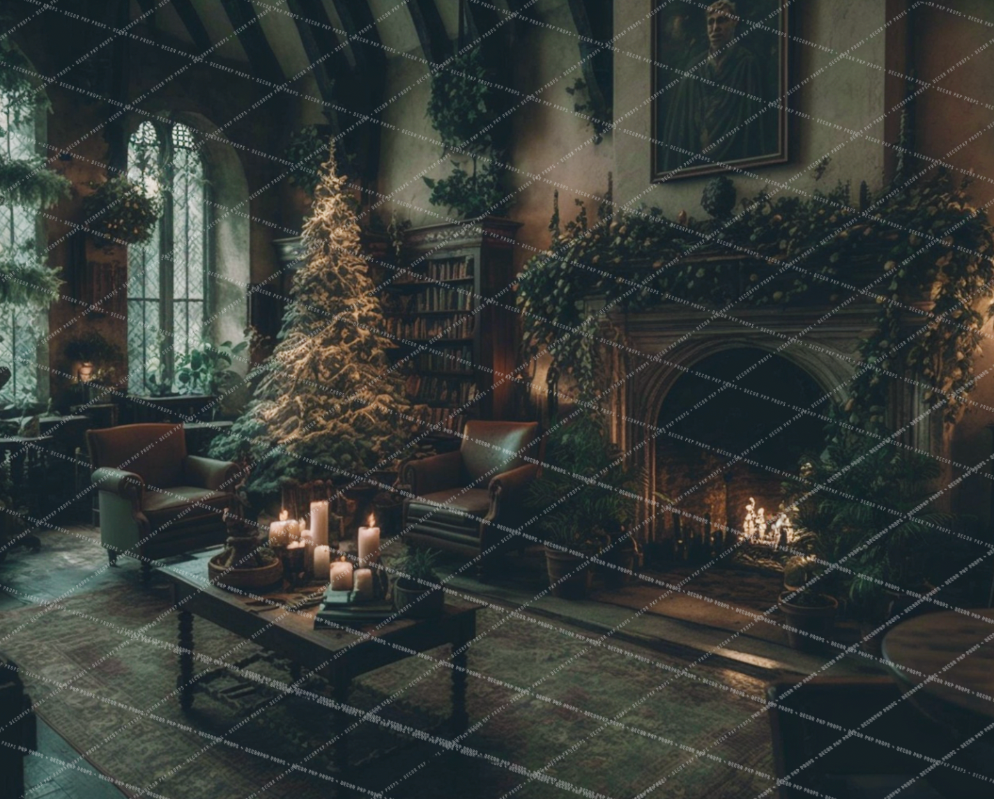 GREEN CHRISTMAS COMMON ROOM - PKP
