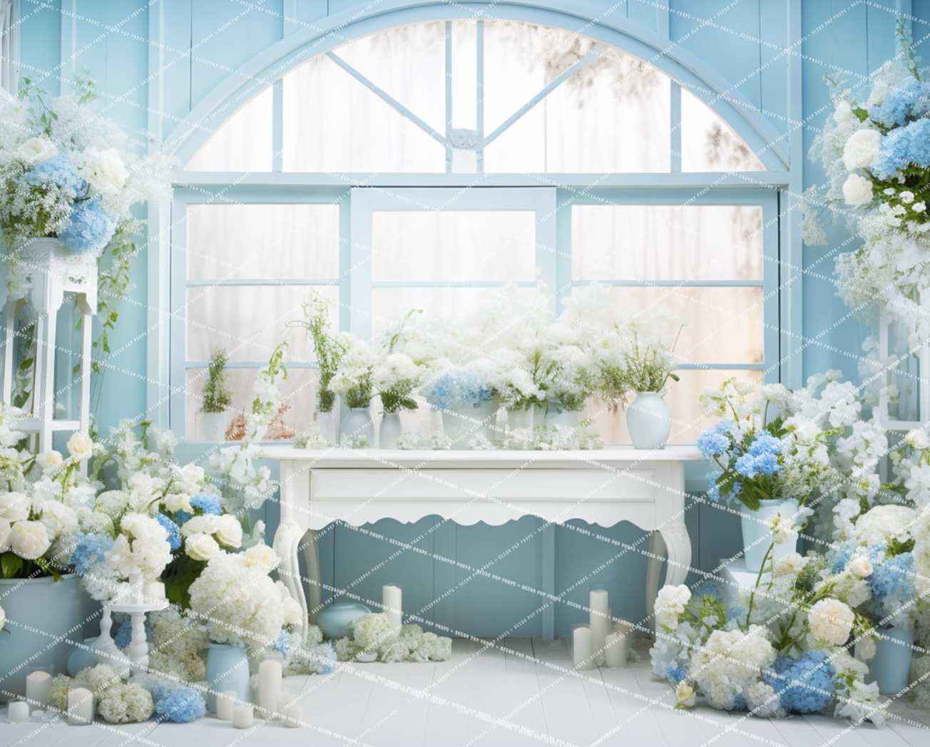 Blue Hydrangeas - PKP