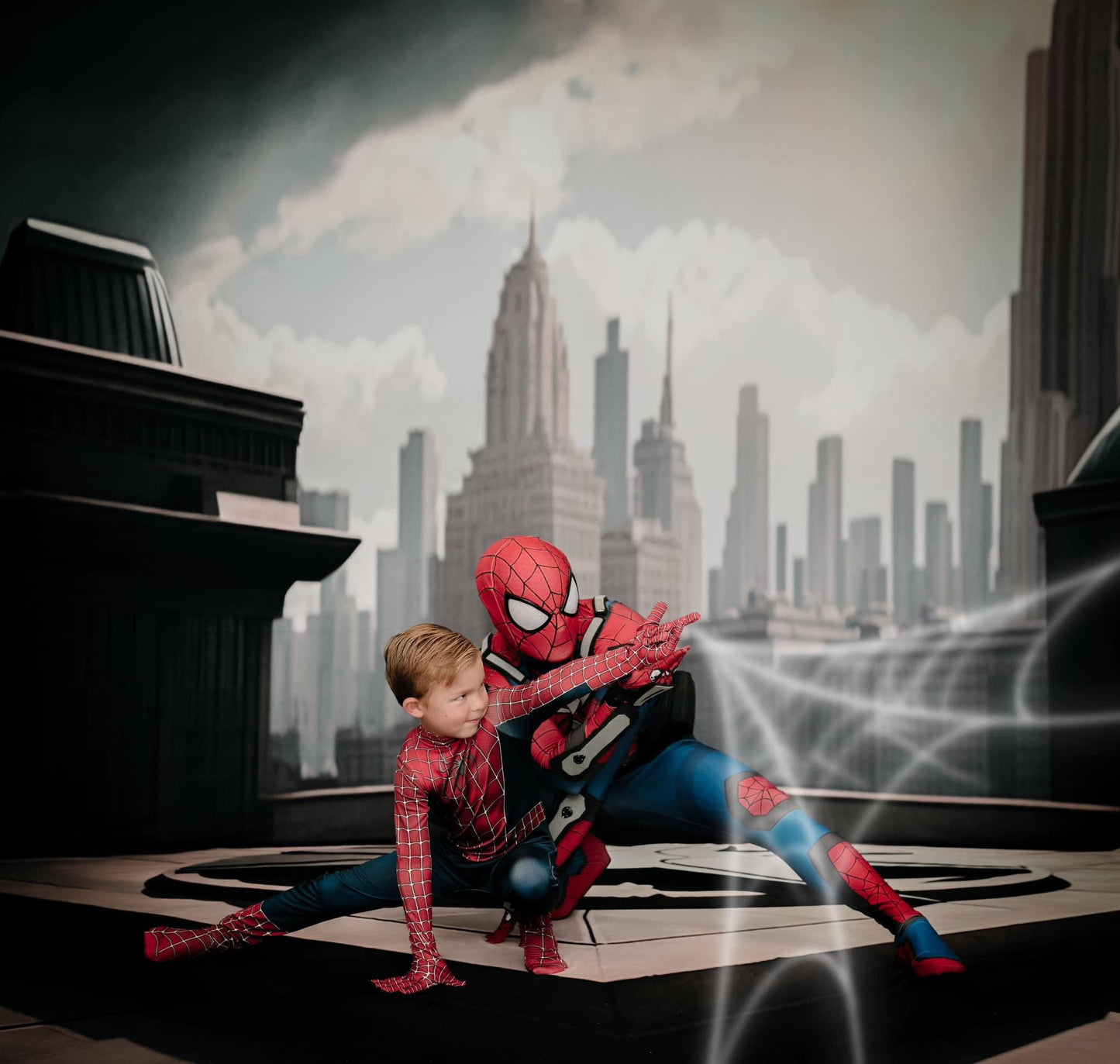 Super Hero Rooftop Landing - FLOOR DROP - AS