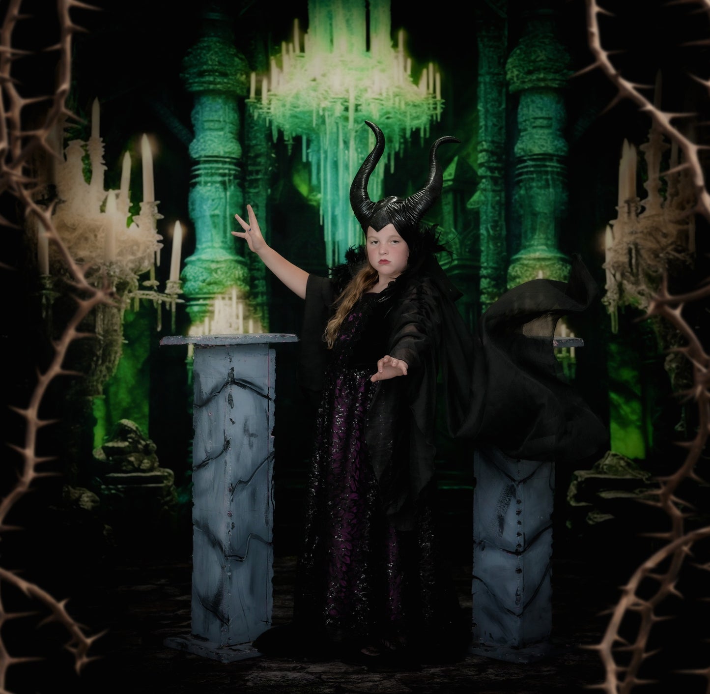 MALEFICENT CASTLE FLOOR / BACKDROP - PKP