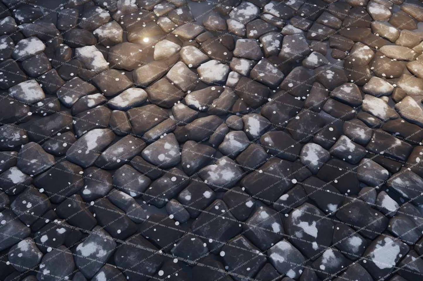 Street Stones Winter - FLOOR - MT