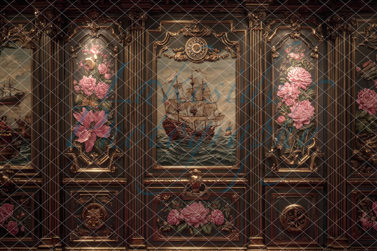Vintage Pirate Wall 3 - MT