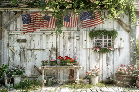 ALL AMERICAN WHITE SHED - PKP