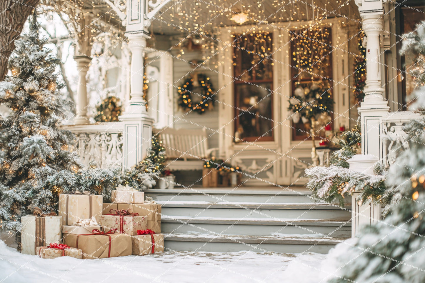 Vintage Snow Porch - PKP