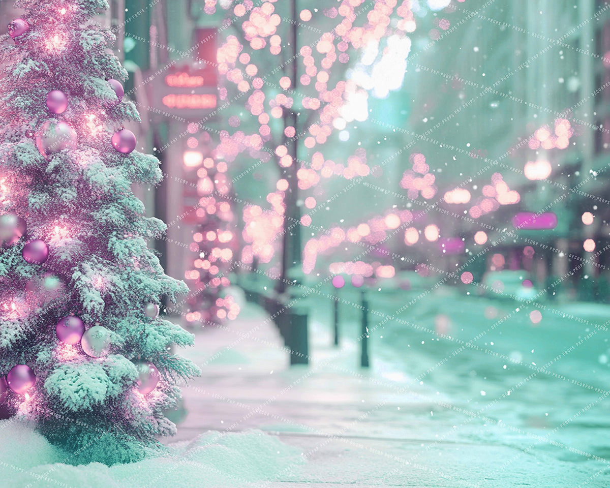 City Snowfall Pastel - MT