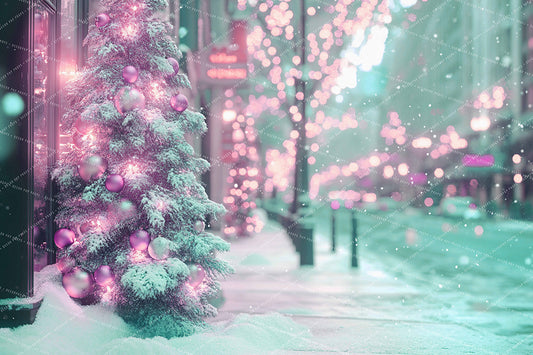 City Snowfall Pastel - MT