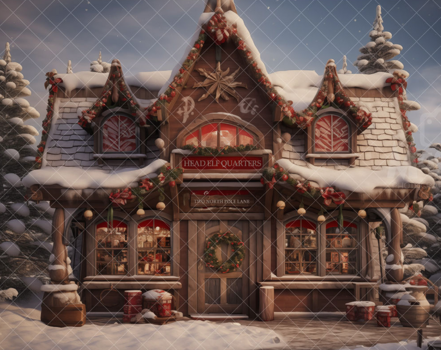 Elf Headquarters - Nycole Evans | Guest Designer