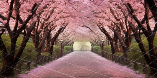 CHERRY BLOSSOM ROW - 10x20 - VH