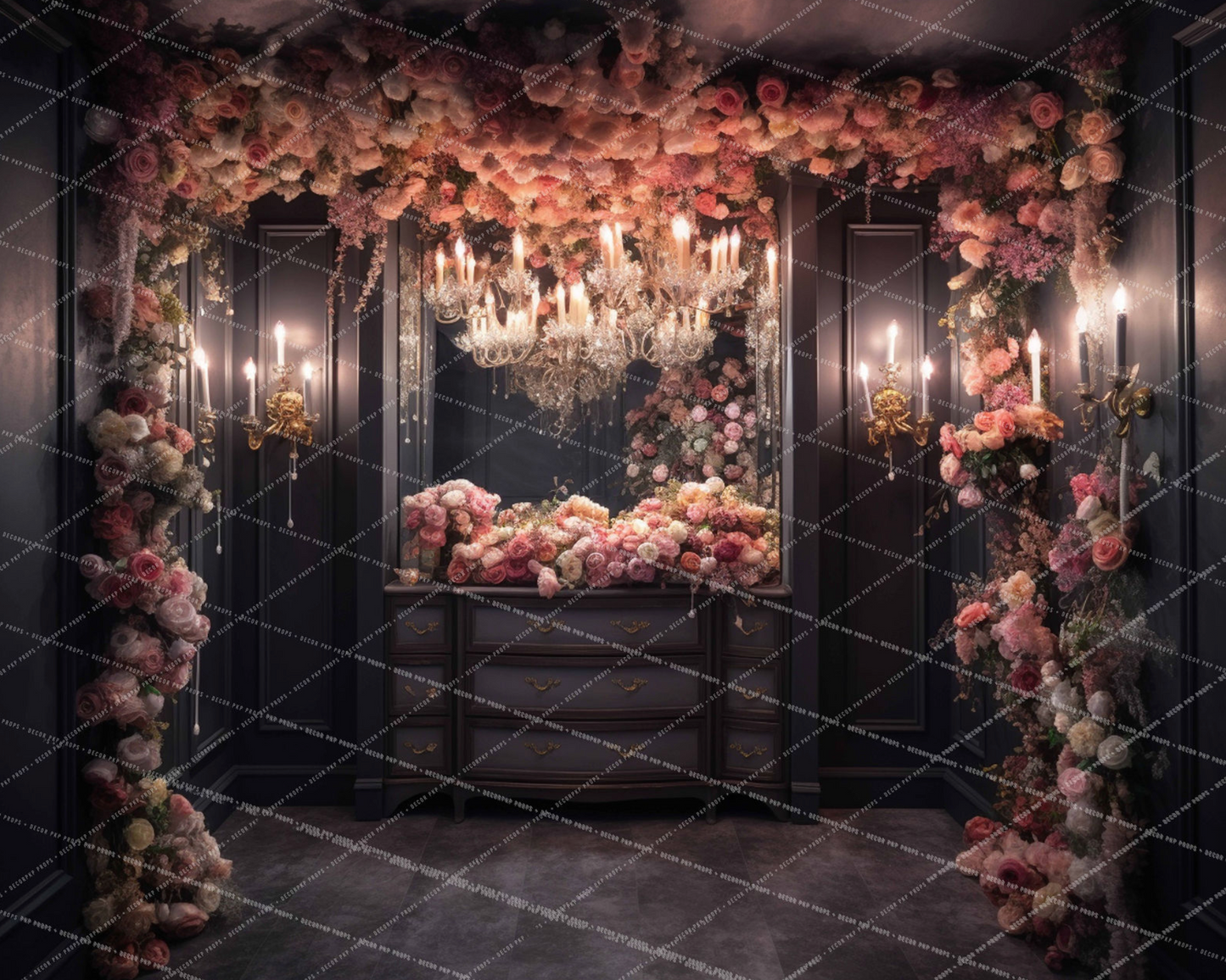 Glamour Collection - Floral Dressing Room - MT