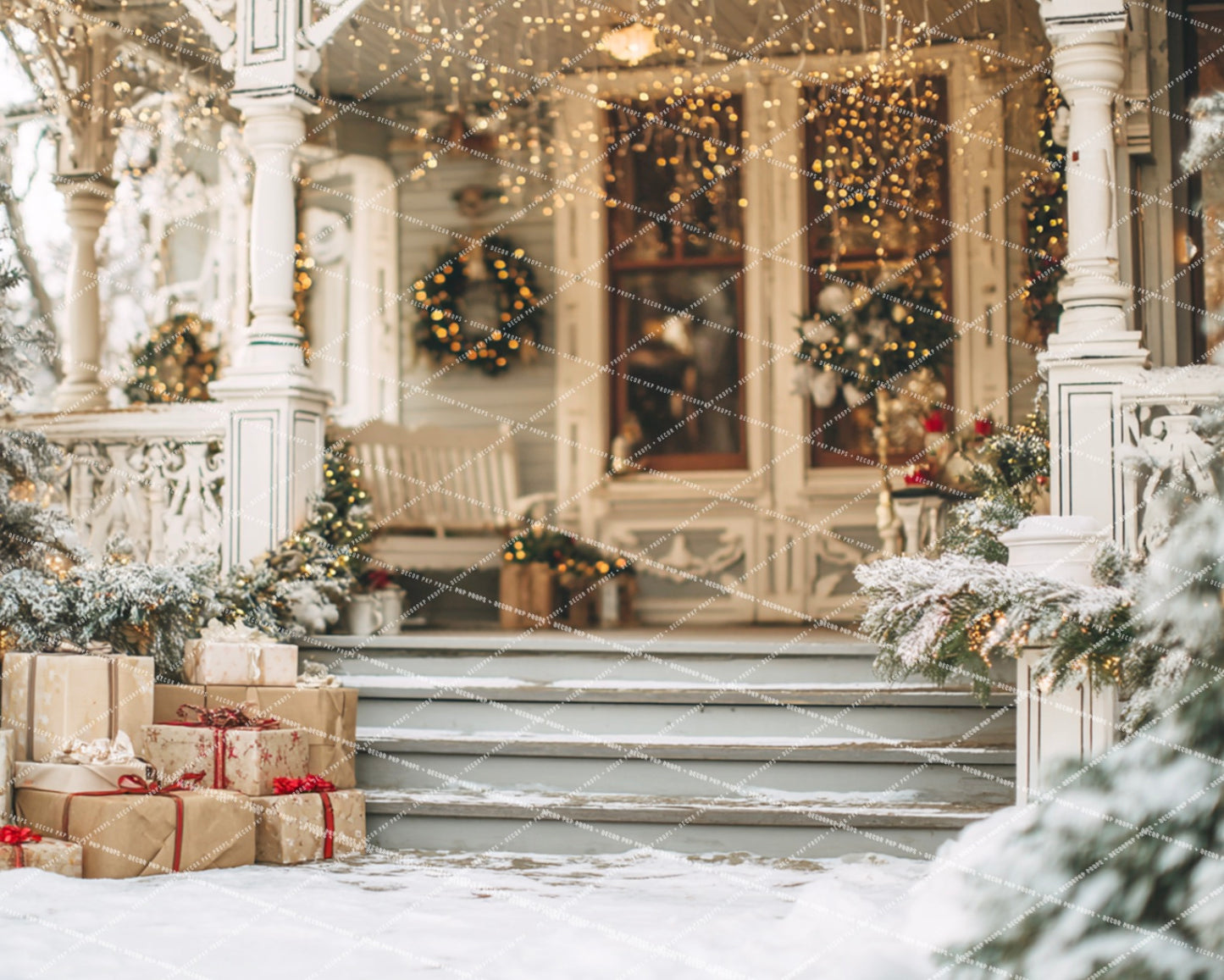 Vintage Snow Porch - PKP