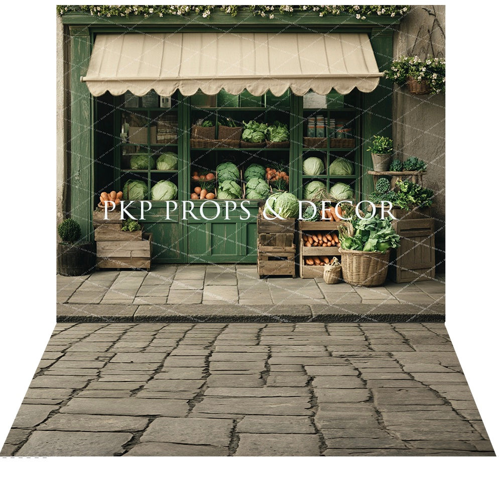 Cabbage Shop Floor Drop