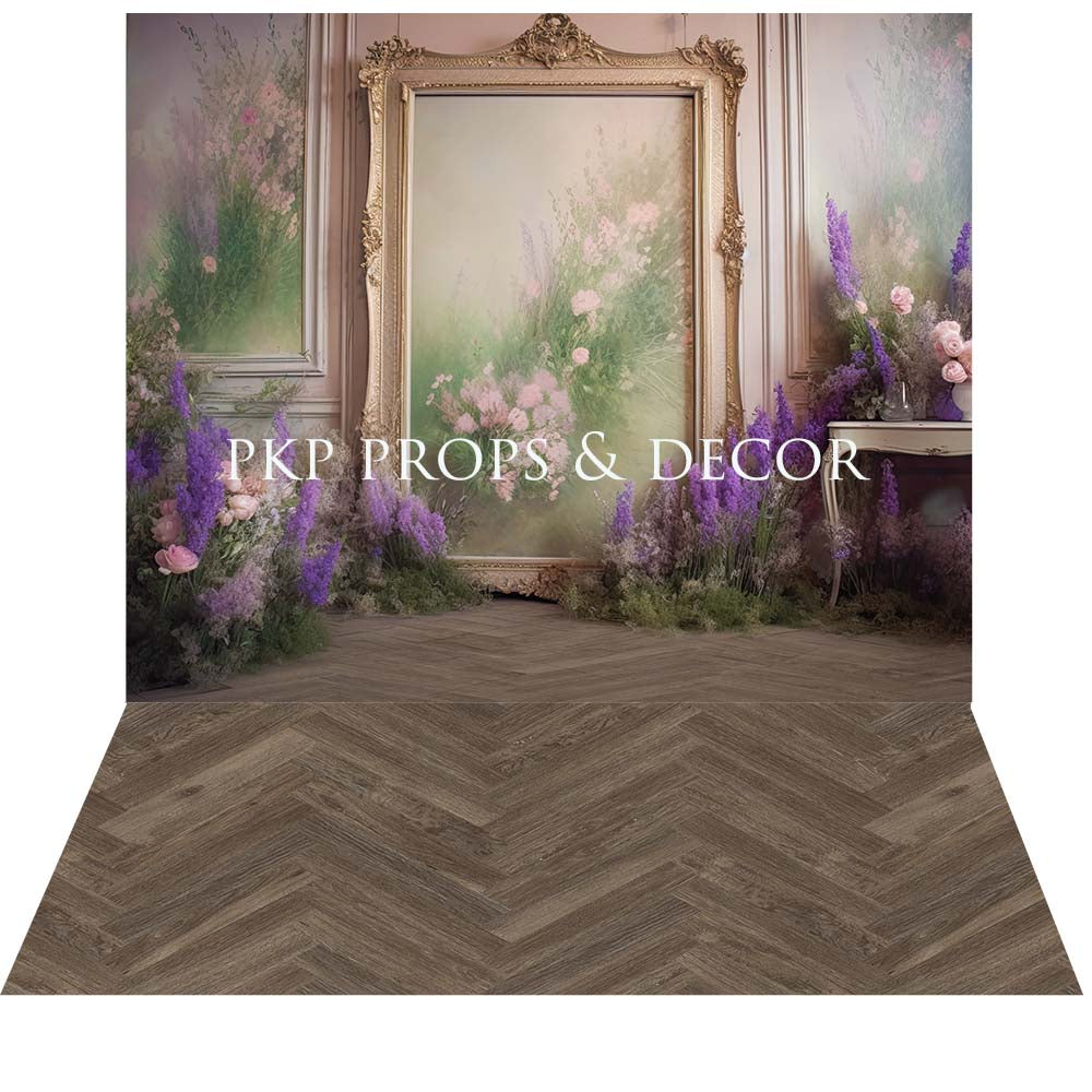 HERRINGBONE WOOD FLOOR DROP
