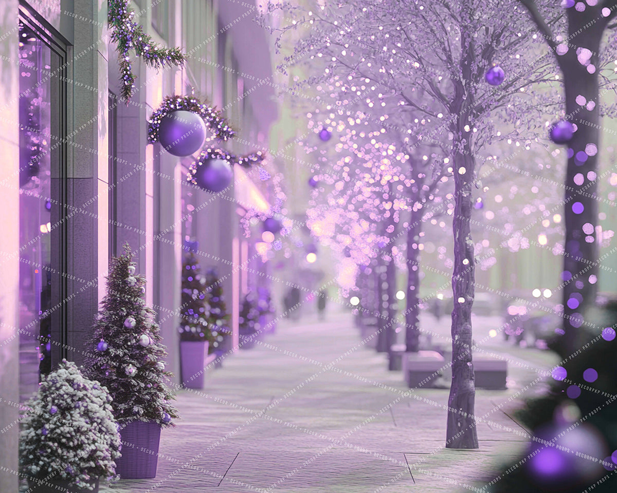 Holiday Walk and Stop in Lilac - MT