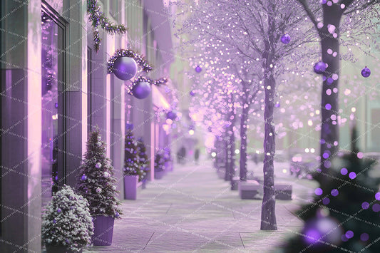 Holiday Walk and Stop in Lilac - MT