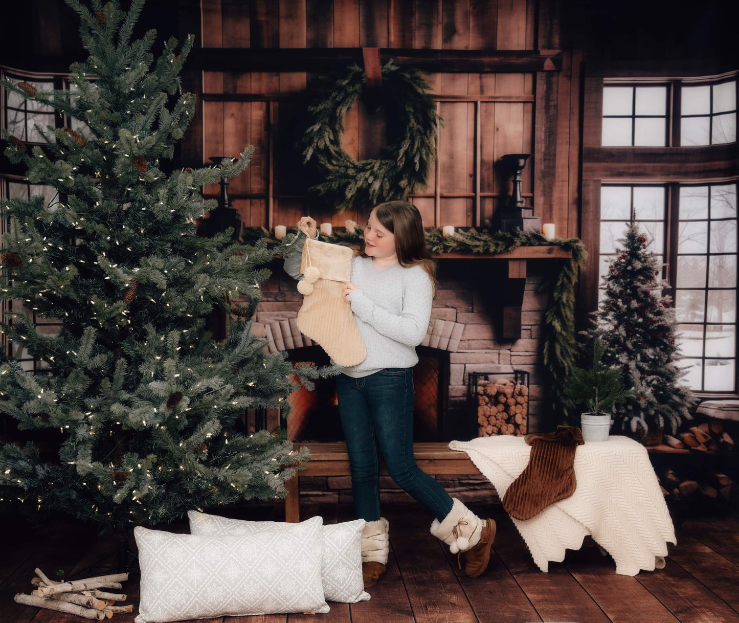 Ski Lodge Mantel - PKP