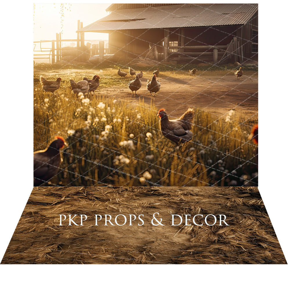 DRY MUD HAY - FLOOR - PKP
