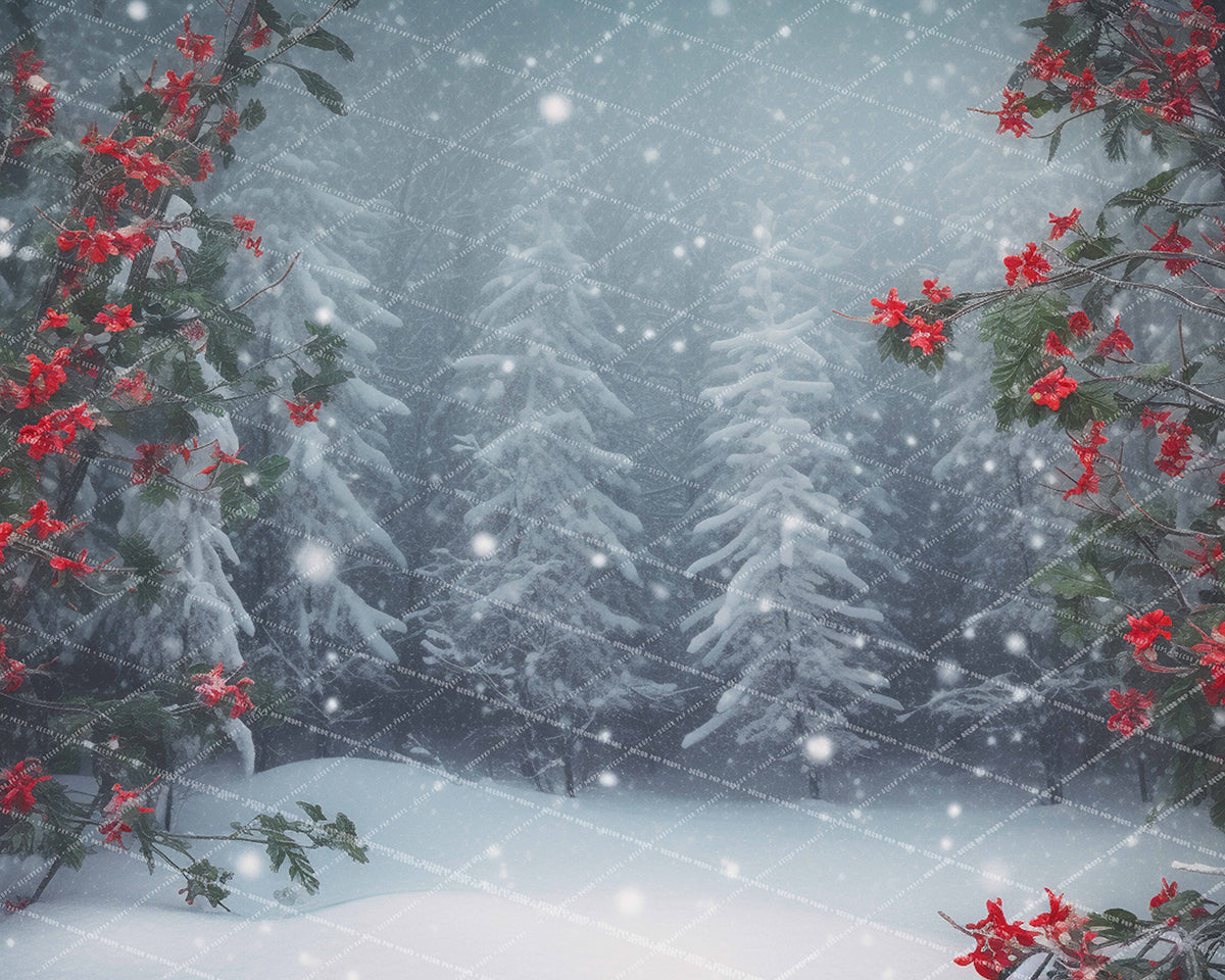 Parting the Poinsettias - MT