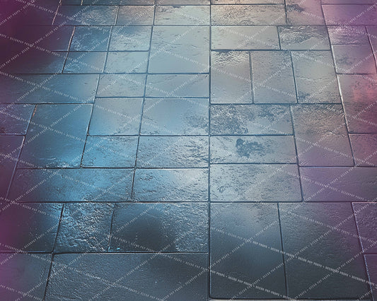 Pastel Silver Sidewalks Floor - MT