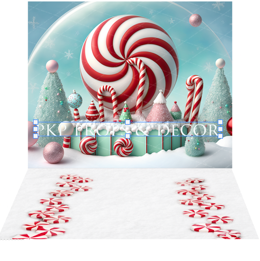 PEPPERMINT SNOWGLOBE - PKP
