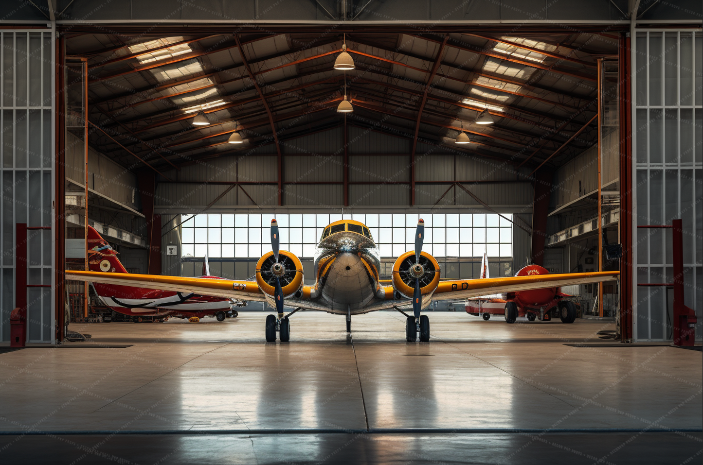 AIRPLANE HANGER - VP