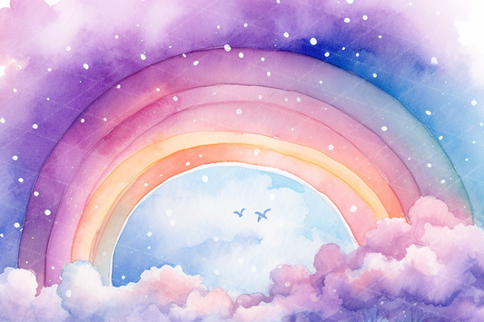 Watercolor Rainbow - VP