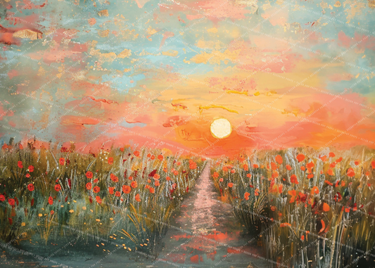 Painted Poppy Field - VP