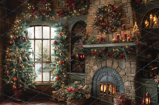 Santa's Antique Living Room - VH