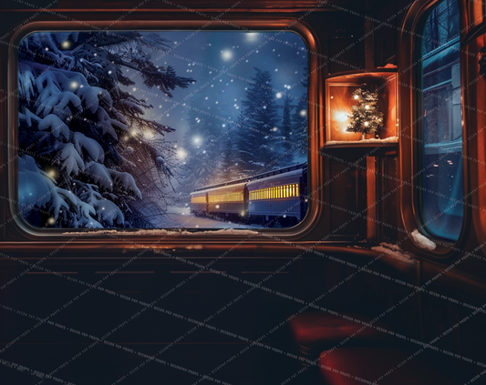 CHRISTMAS TRAIN CABIN Main Window - VH