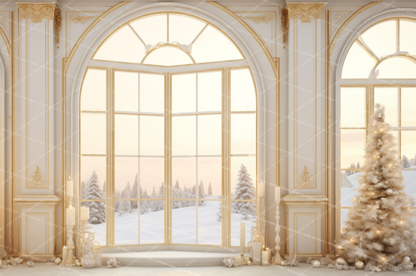Classical Winter Windows - VH