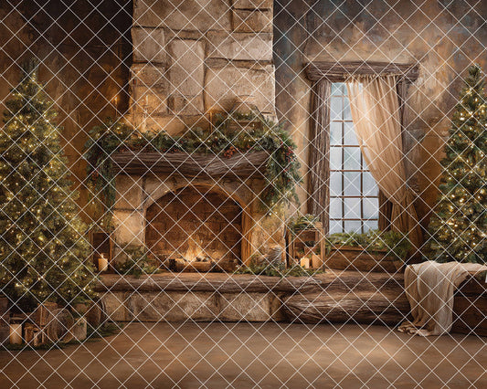 Timeless Painted Holiday Nook - MT