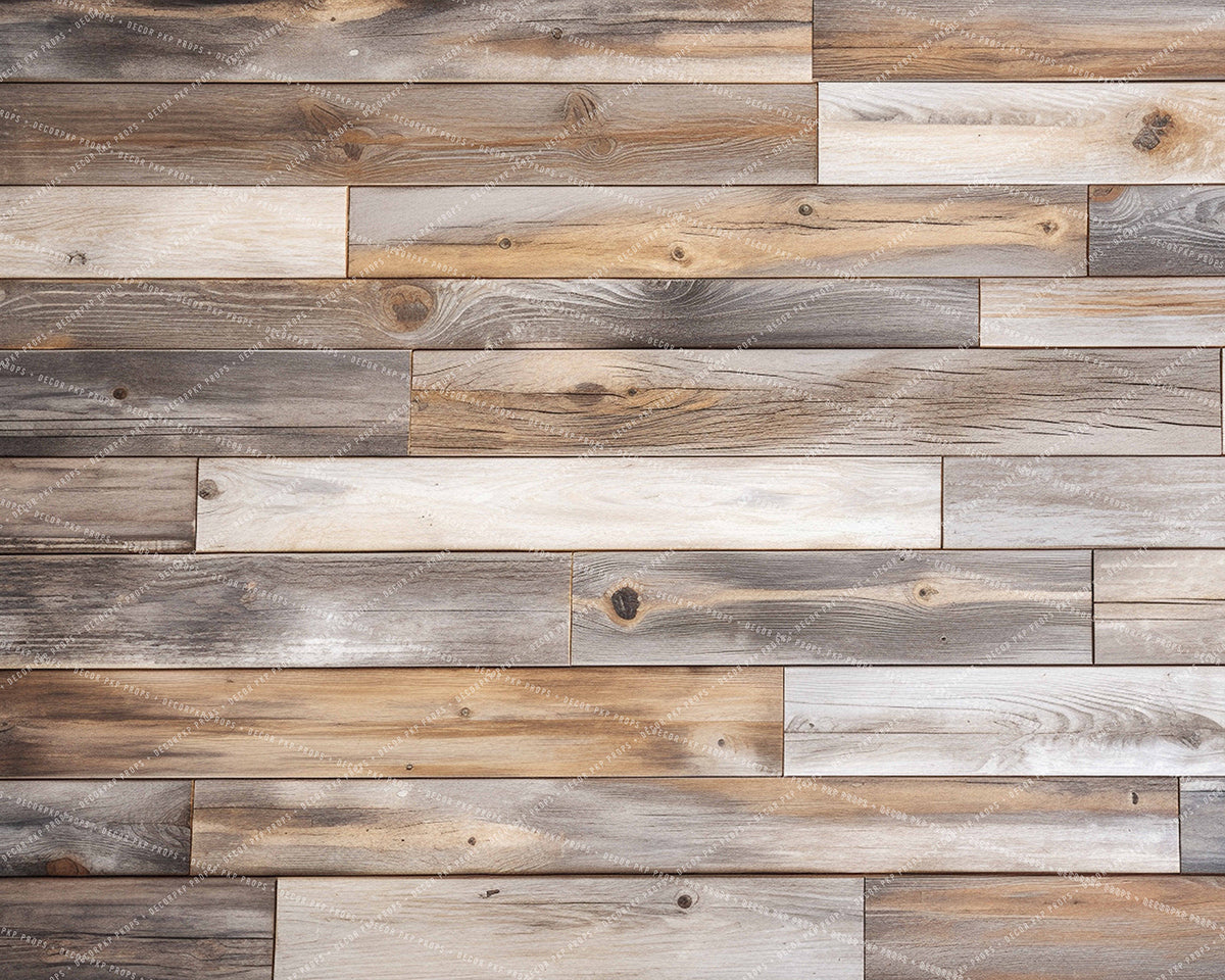 Worn Wood Pallet Floor - MT