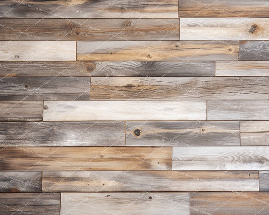 Worn Wood Pallet Floor - MT