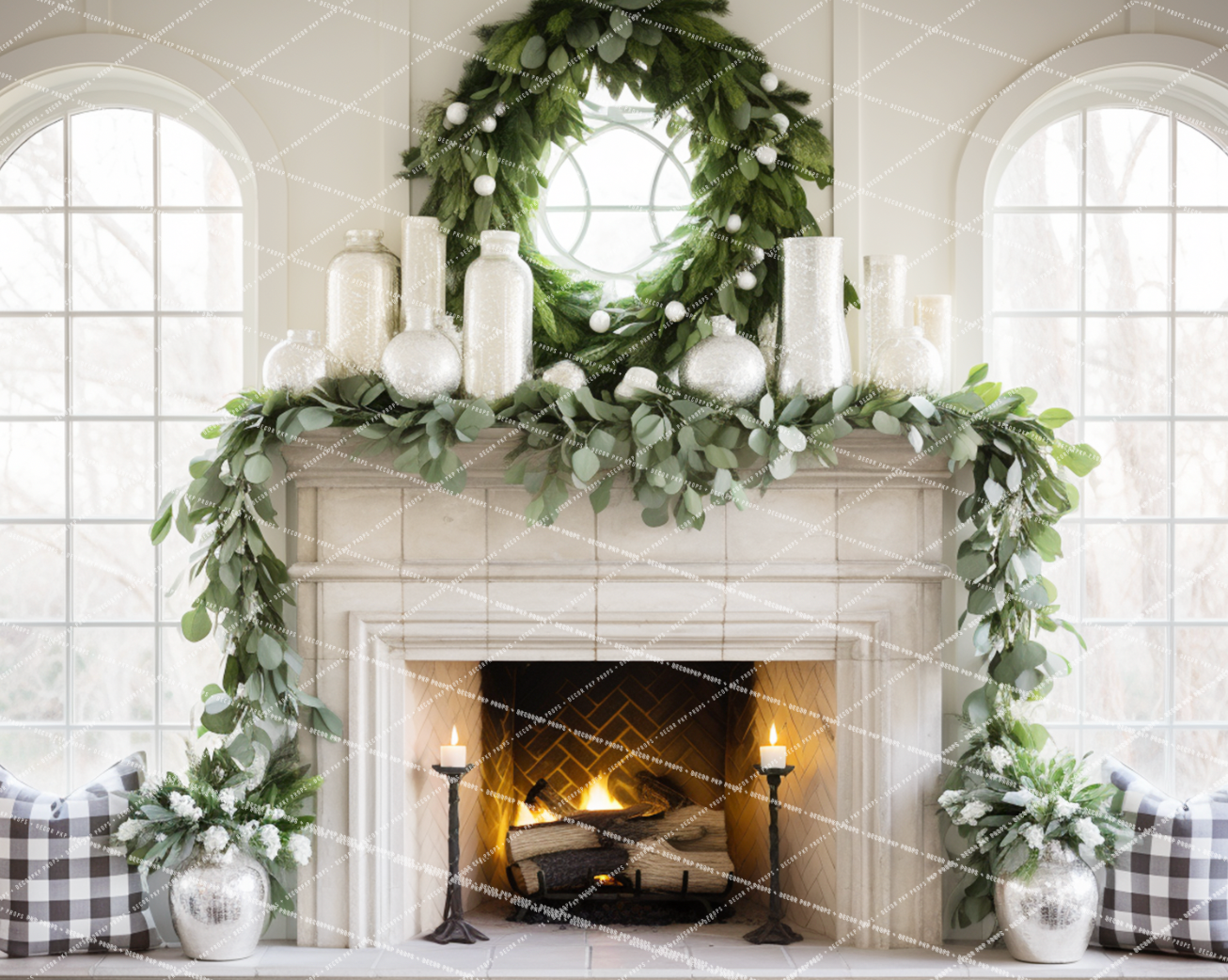 Modern Farmhouse Mantel - PKP