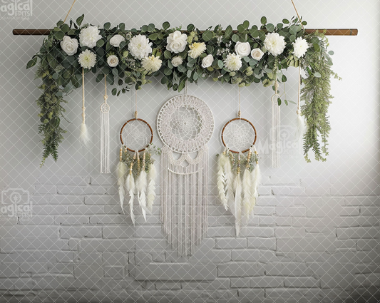 Boho Flower Dream Catcher - Nycole Evans | Guest Designer