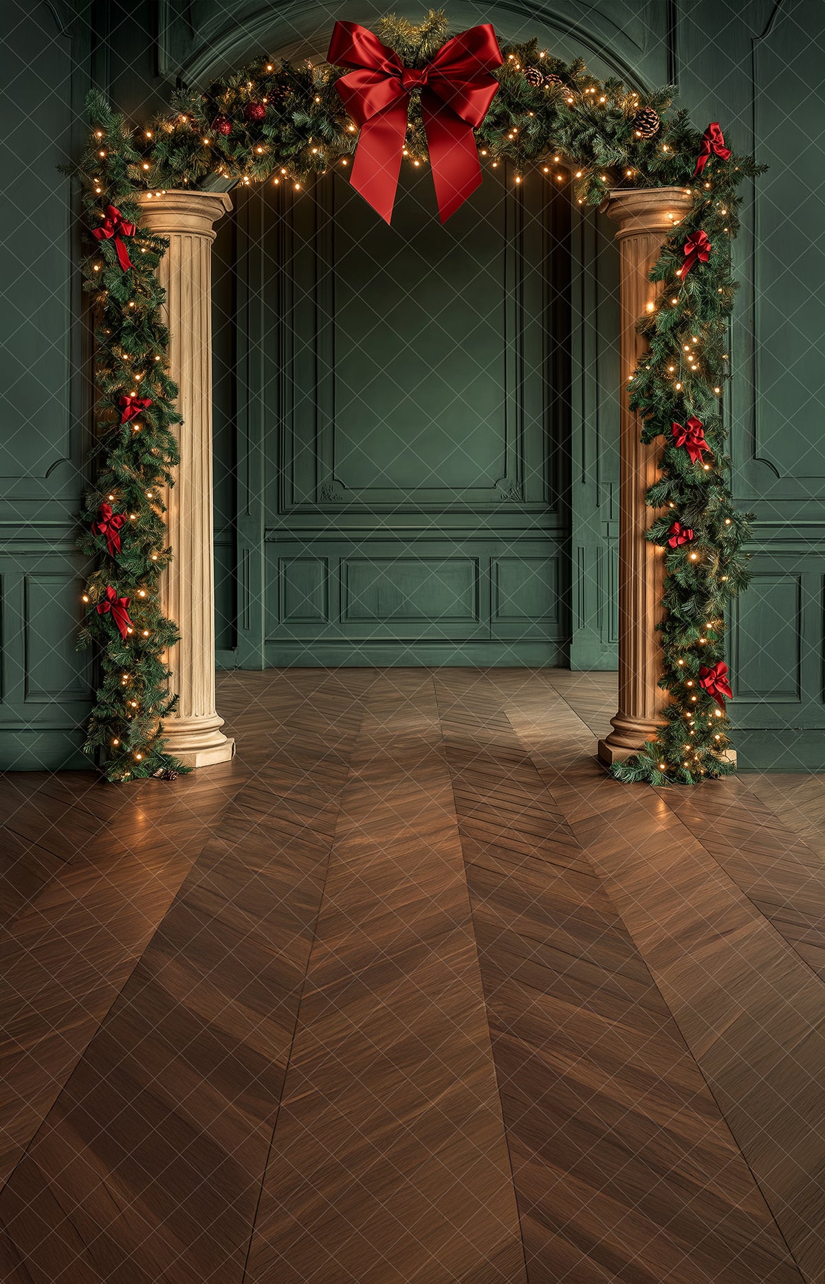 Christmas Columns Sweep - VH