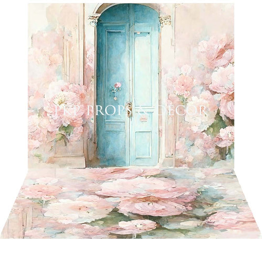 WATERCOLOR COLLECTION - Peony Door