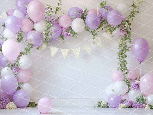 Purple Balloon Arch - PKP
