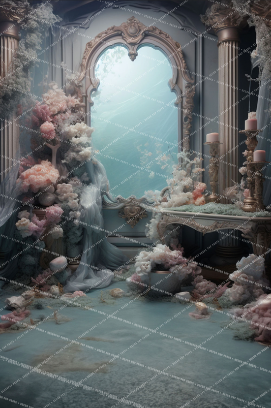 Vintage Underwater Mermaid Sweep - Nycole Evans | Guest Designer