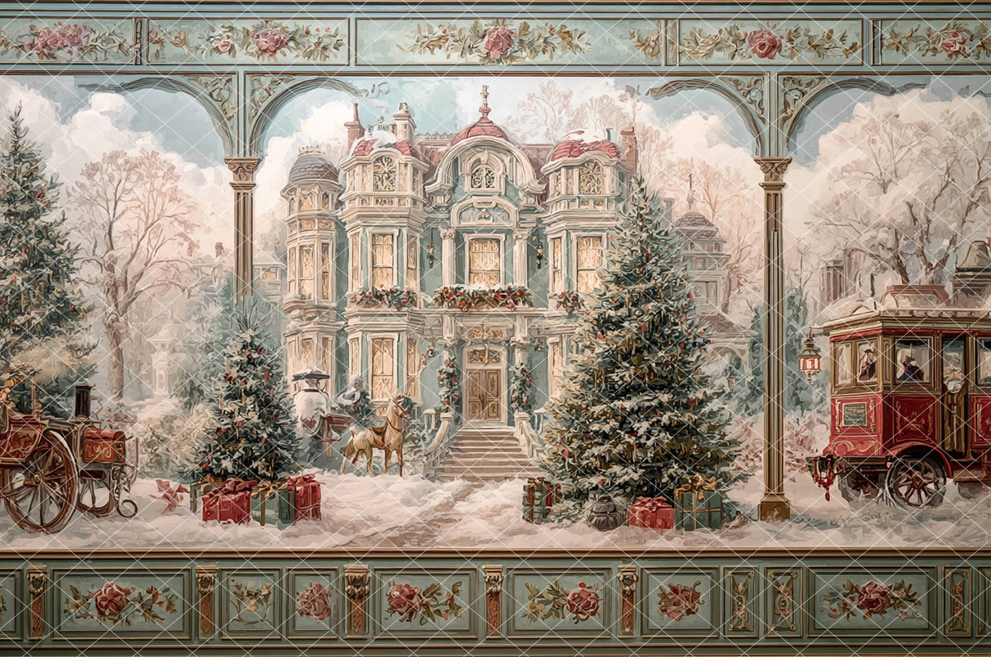 Victorian Winter Wall - MT