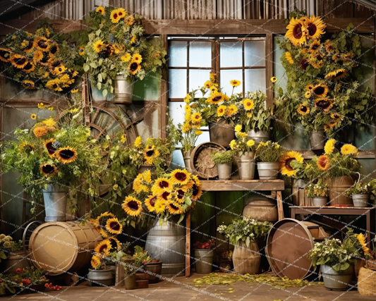 SUNFLOWERS SHED - PKP