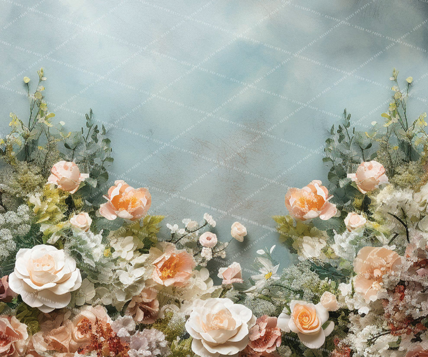 Peach Florals Dainty - VP