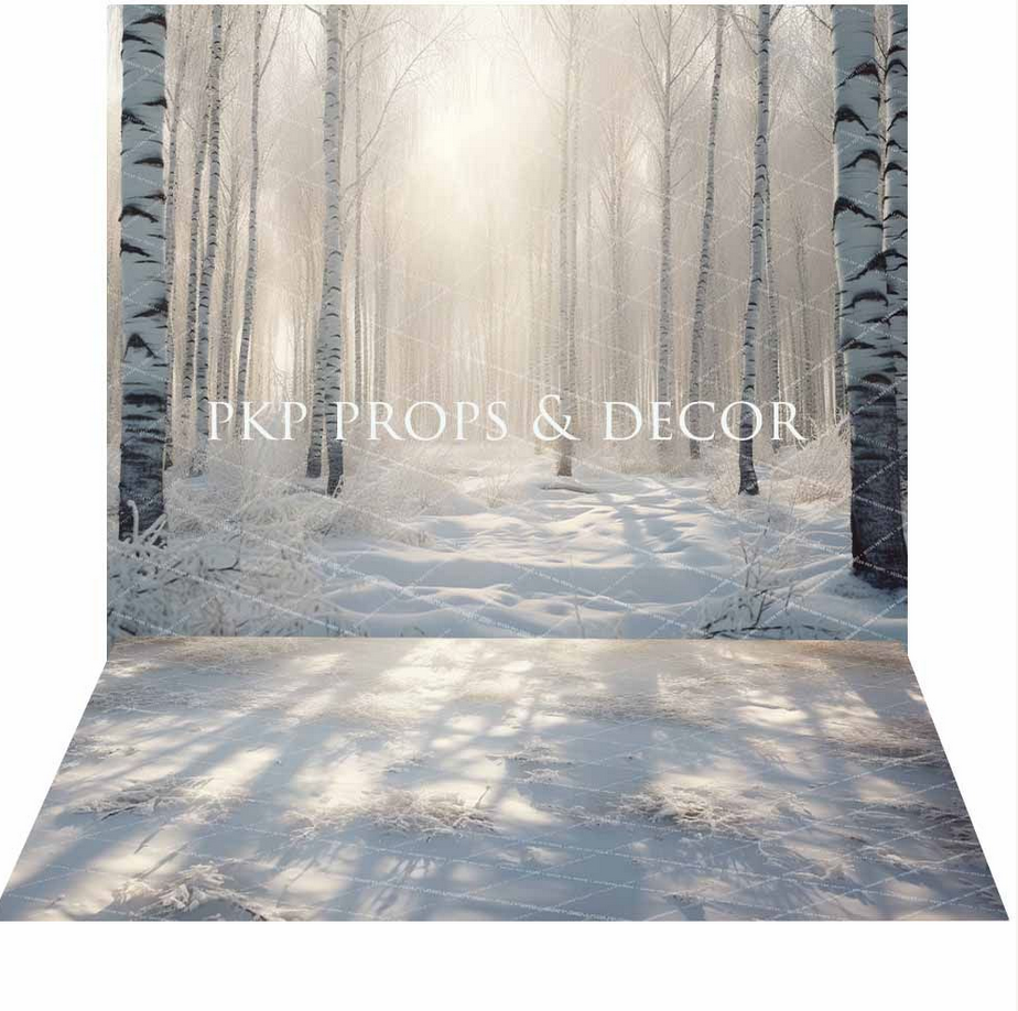 Birch Winter Forest Floor - MT